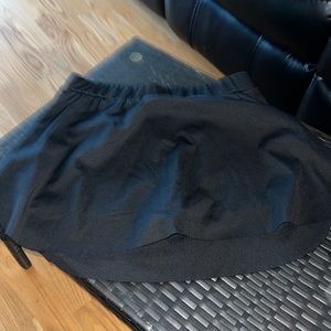 black skort